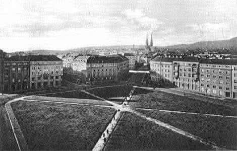 Trg kralja Petra (današnji trg žrtava fašizma) 1927. godine